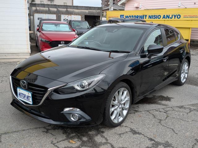 Ref:AUX-24864686 MAZDA AXELA SPORT 2013 1 2013 Mazda Axela Sport black gasoline used car Japan export
