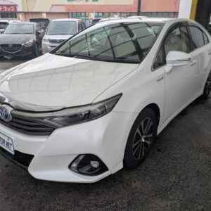 2015 Toyota Sai pearl hybrid used car Japan export