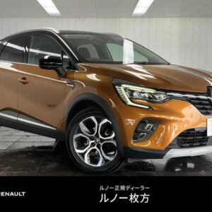 2021 Renault Captur orange gasoline used car Japan export