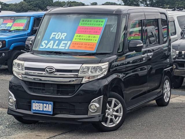 Ref:AUX-24866167 DAIHATSU TANTO 2015 1 2015 Daihatsu Tanto black gasoline used car Japan export