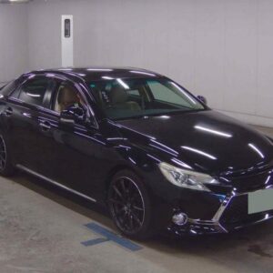 2012 Toyota Mark X black gasoline used car Japan export