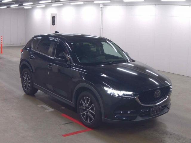 Ref:AUX-24869917 MAZDA CX-5 2021 1 2021 Mazda Cx-5 black diesel used car Japan export