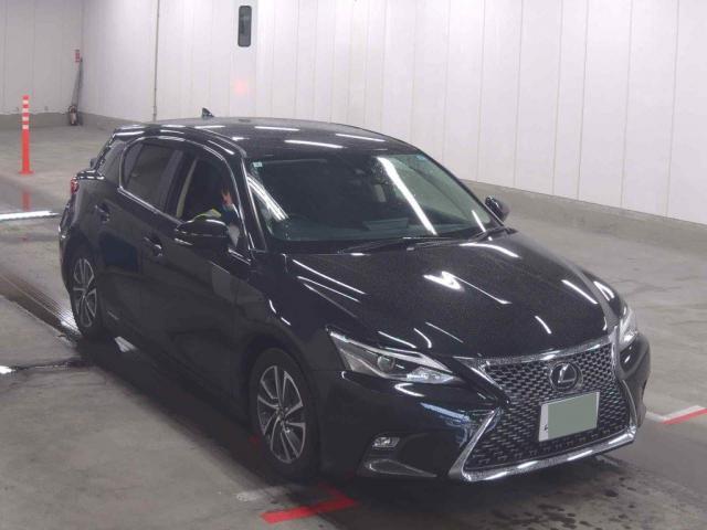 Ref:AUX-24870064 LEXUS CT 2020 1 2020 Lexus Ct black gasoline used car Japan export