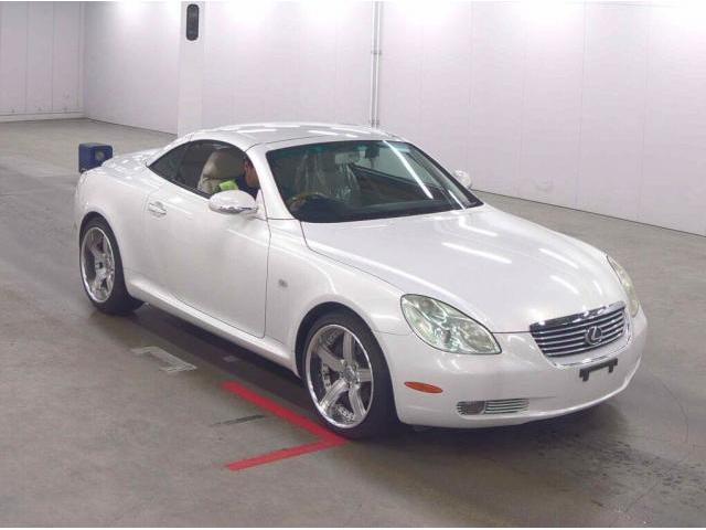 Ref:AUX-24870548 TOYOTA SOARER 2002 1 2002 Toyota Soarer pearl gasoline used car Japan export