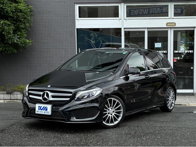 Ref:AUX-24870648 MERCEDES BENZ B-CLASS 2015 1 2015 Mercedes Benz B-Class black gasoline used car Japan export