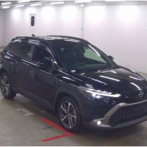 2024 Toyota Corolla Cross black gasoline used car Japan export