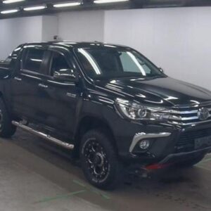 2018 Toyota Hilux black diesel used car Japan export