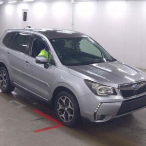 2014 Subaru Forester silver gasoline used car Japan export
