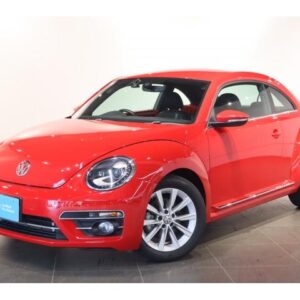 2019 Volkswagen The Beetle red gasoline used car Japan export