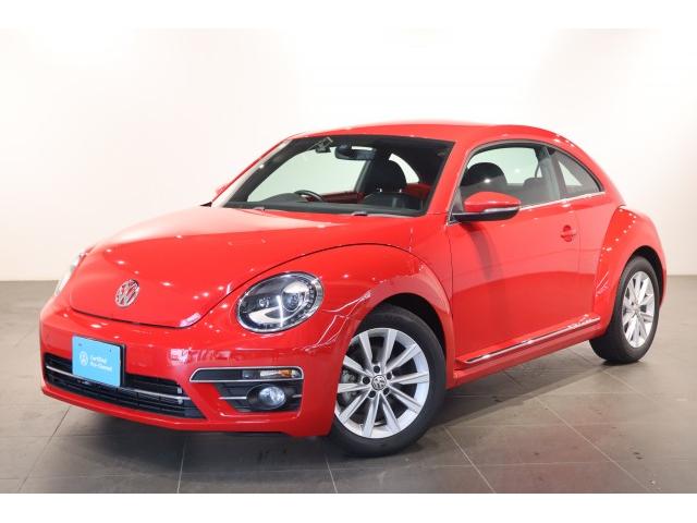 Ref:AUX-24873224 VOLKSWAGEN THE BEETLE 2019 1 2019 Volkswagen The Beetle red gasoline used car Japan export