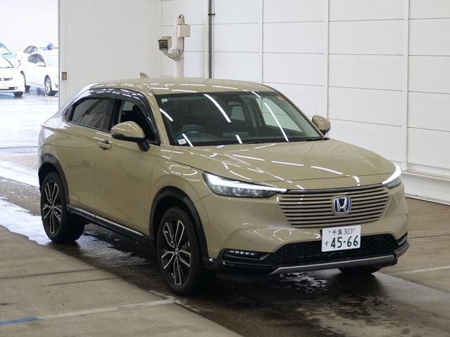 Ref:AUX-24875208 HONDA VEZEL 2022 1 2022 Honda Vezel tea gasoline used car Japan export