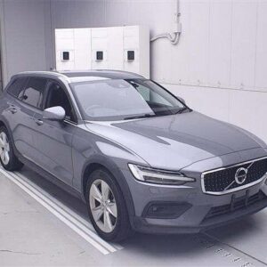 2021 Volvo V60 gray gasoline used car Japan export