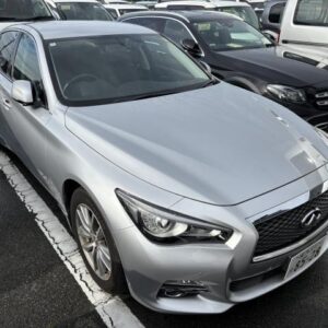 2016 Nissan Skyline silver gasoline used car Japan export