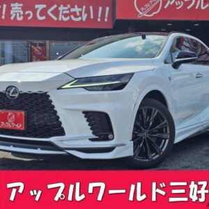 2023 Lexus Rx pearl gasoline used car Japan export