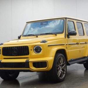 2026 Mercedes Amg G-Class yellow gasoline used car Japan export