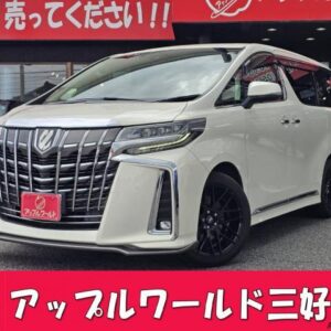 2018 Toyota Alphard pearl gasoline used car Japan export