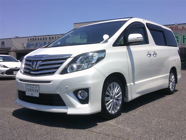 Ref:AUX-24875943 TOYOTA ALPHARD 2012 1 2012 Toyota Alphard pearl gasoline used car Japan export