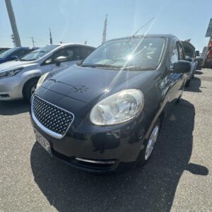 2011 Nissan March black gasoline used car Japan export
