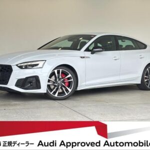 2024 Audi S5 Sportback white gasoline used car Japan export