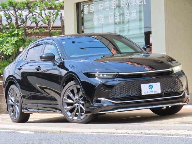 Ref:AUX-24878310 TOYOTA CROWN CROSSOVER 2023 1 2023 Toyota Crown Crossover black hybrid used car Japan export