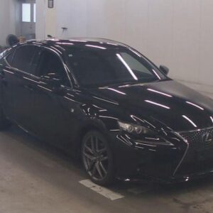 2013 Lexus Is black gasoline used car Japan export