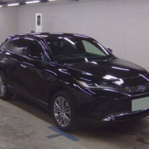 2022 Toyota Harrier Hybrid black gasoline used car Japan export