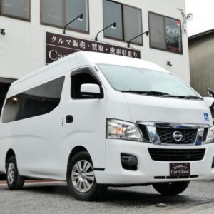2015 Nissan Nv350Caravan Van white gasoline used car Japan export