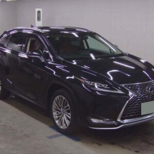 2021 Lexus Rx black gasoline used car Japan export