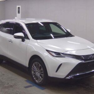 2021 Toyota Harrier pearl gasoline used car Japan export