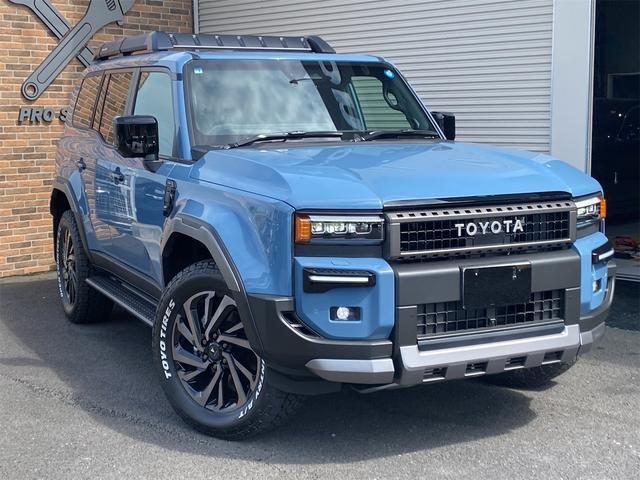 Ref:AUX-24886052 TOYOTA LAND CRUISER 250 2026 1 2026 Toyota Land Cruiser 250 blue diesel used car Japan export