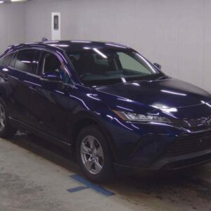 2023 Toyota Harrier blue gasoline used car Japan export
