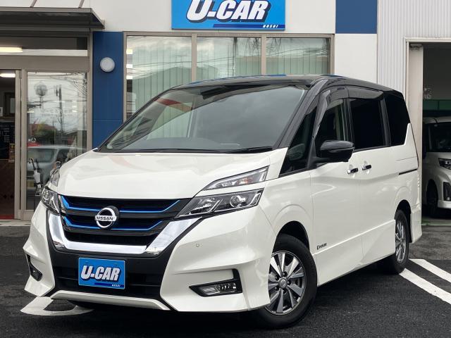 Ref:AUX-24886818 NISSAN SERENA 2019 1 2019 Nissan Serena pearl hybrid used car Japan export