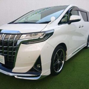 2019 Toyota Alphard pearl gasoline used car Japan export