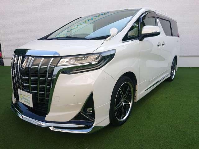 Ref:AUX-24890217 TOYOTA ALPHARD 2019 1 2019 Toyota Alphard pearl gasoline used car Japan export