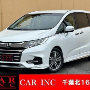 2017 Honda Odyssey pearl gasoline used car Japan export
