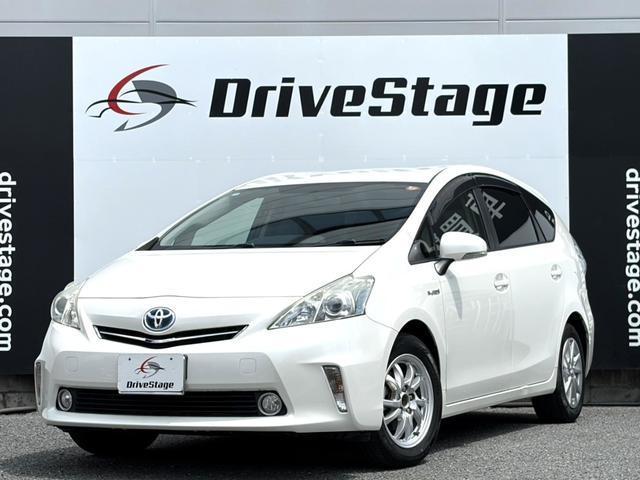 Ref:AUX-24891388 TOYOTA PRIUS ALPHA 2012 1 2012 Toyota Prius Alpha pearl hybrid used car Japan export