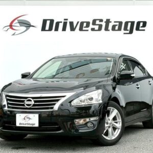 2015 Nissan Teana black gasoline used car Japan export