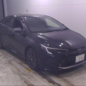 2025 Toyota Corolla black gasoline used car Japan export
