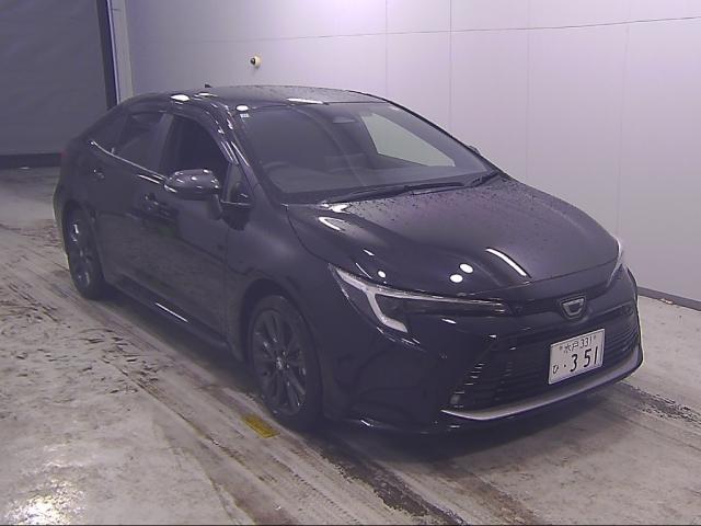 Ref:AUX-24892317 TOYOTA COROLLA 2025 1 2025 Toyota Corolla black gasoline used car Japan export