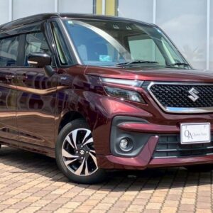 2021 Suzuki Solio Bandit wine gasoline used car Japan export