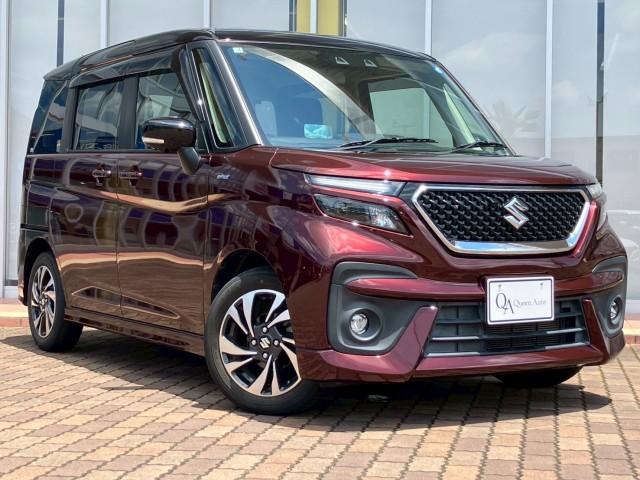 Ref:AUX-24892355 SUZUKI SOLIO BANDIT 2021 1 2021 Suzuki Solio Bandit wine gasoline used car Japan export