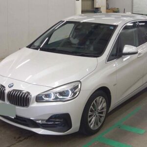 2019 Bmw 2 Series white diesel used car Japan export