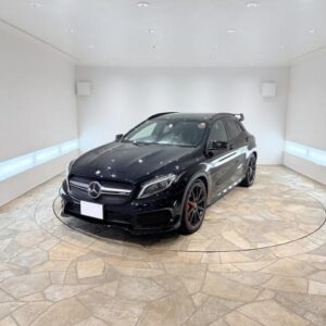 2015 Mercedes Amg Gla-Class black gasoline used car Japan export