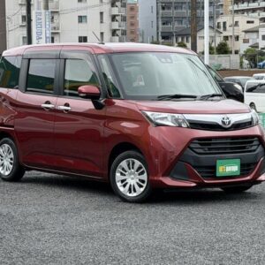 2019 Toyota Tank red gasoline used car Japan export