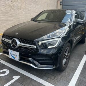 2022 Mercedes Benz Glc-Class black diesel used car Japan export