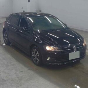 2019 Volkswagen Polo black gasoline used car Japan export