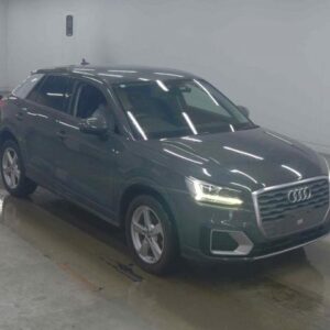2018 Audi Q2 gray gasoline used car Japan export