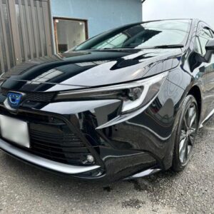 2022 Toyota Corolla Touring black gasoline used car Japan export