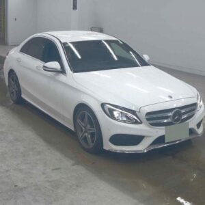 2017 Mercedes Benz C-Class pearl gasoline used car Japan export