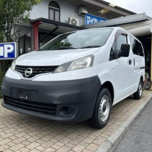 2012 Nissan Nv200 Vanette Van white gasoline used car Japan export
